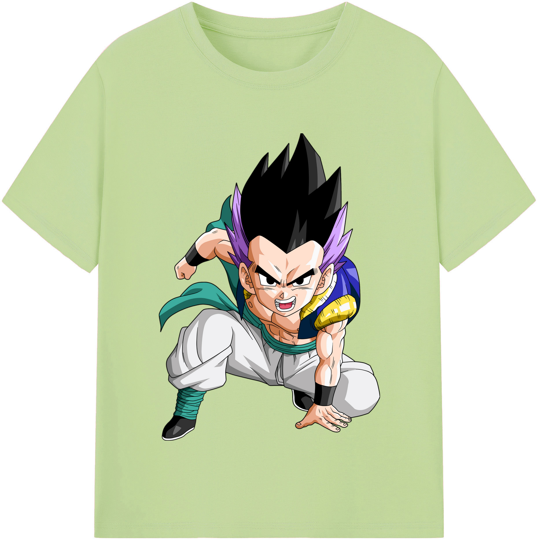 （画像用） ドラゴンボール 孫 悟飯（そんごはん）DRAGON BALL Son Gohan 綿100％半袖Tシャツ（フロントプリント）